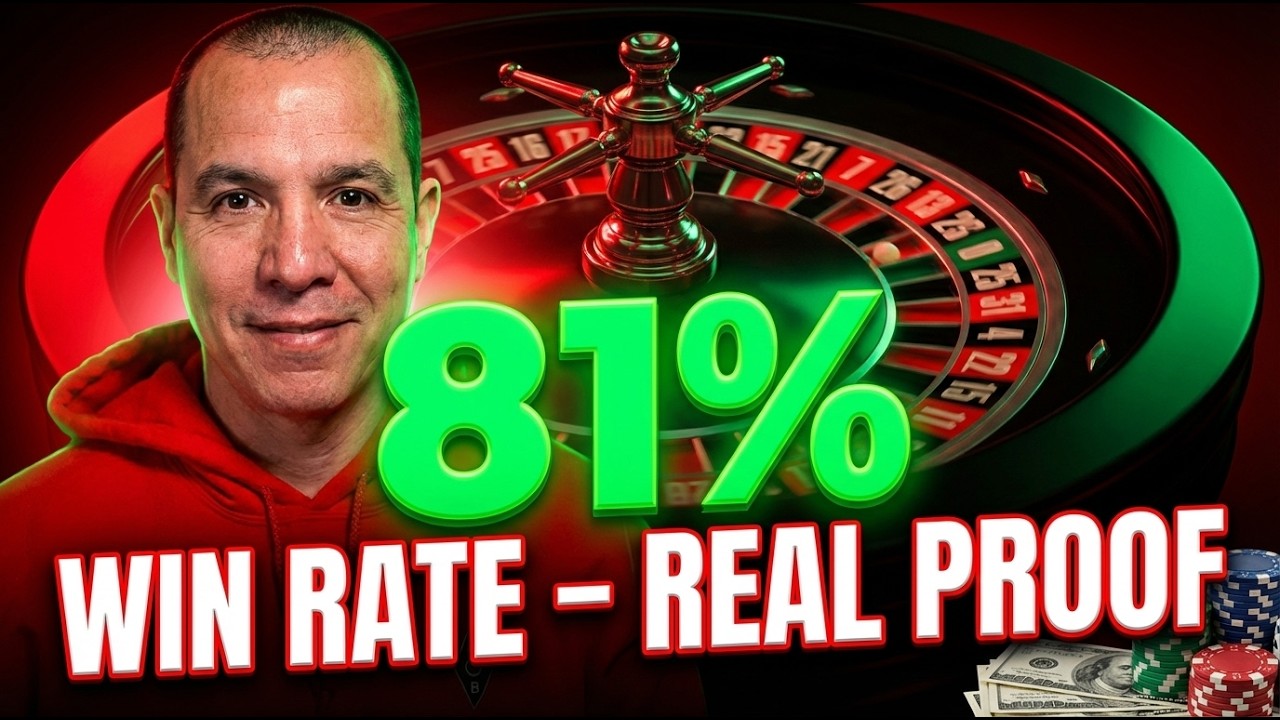 81% WIN RATE Roulette Strategy &ndash; The Only System I Use for Big Wins!  DAY 87   #roulette