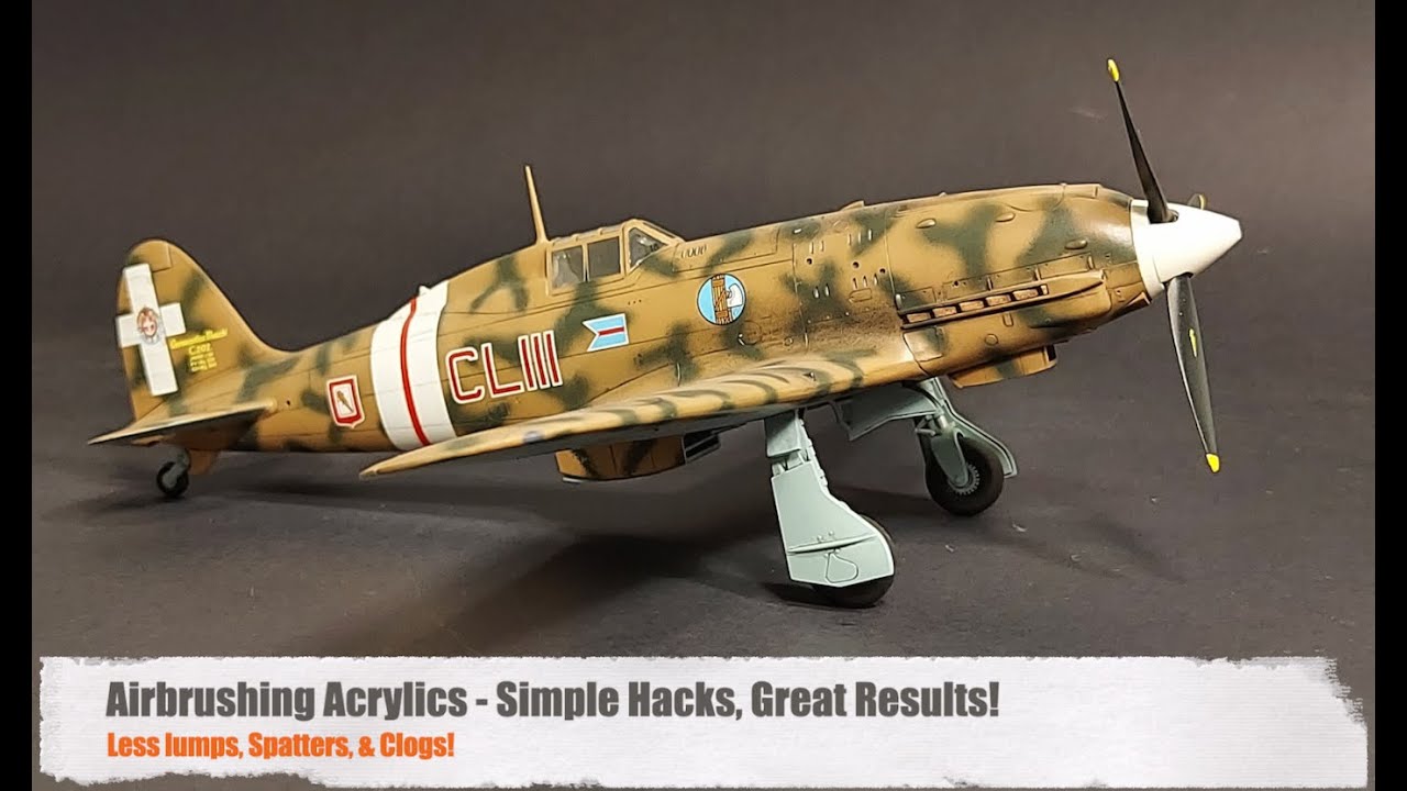Airbrushing with Acrylic Paints - Simple Hacks, Great Results!
