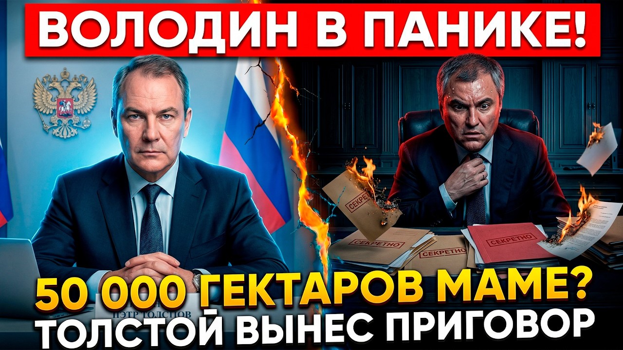 ШОК В ГОСДУМЕ: ТОЛСТОЙ ВСКРЫЛ СХЕМЫ СПИКЕРА! ПОЧЕМУ ЕГО НЕ СМОГЛИ ЗАТКНУТЬ ЗА ЗАКРЫТЫМИ ДВЕРЯМИ?