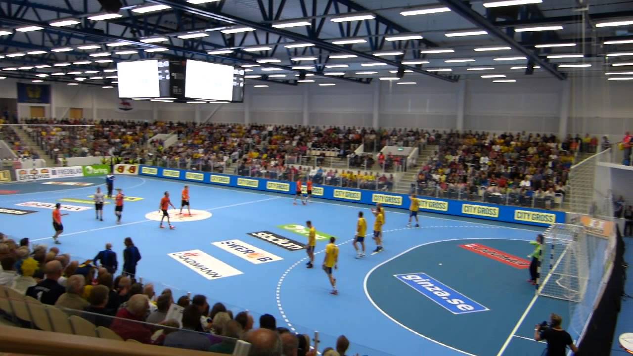 Handboll Sverige-Holland i Estrad Alingsås juni 2013