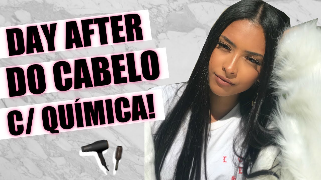 DAY AFTER DO CABELO COM QUÍMICA + COMO FAZER A ESCOVA DURAR MAIS!