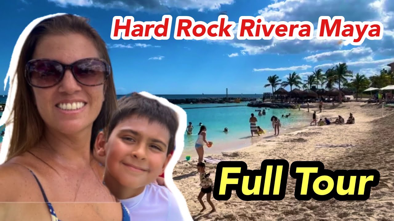 🛑🎸HARD ROCK RIVERA MAYA. FULL TOUR. ALL INCLUSIVE.