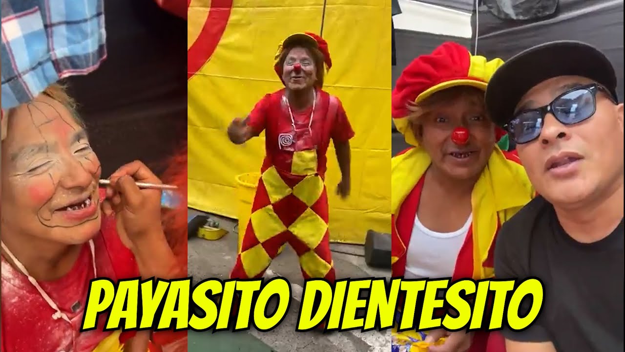 DEBUT DEL MOSTRITO COMO PAYASITO DIENTESITO SHOW 🤣