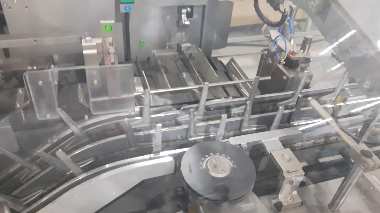 Marchesini cartoner MA155 dry run