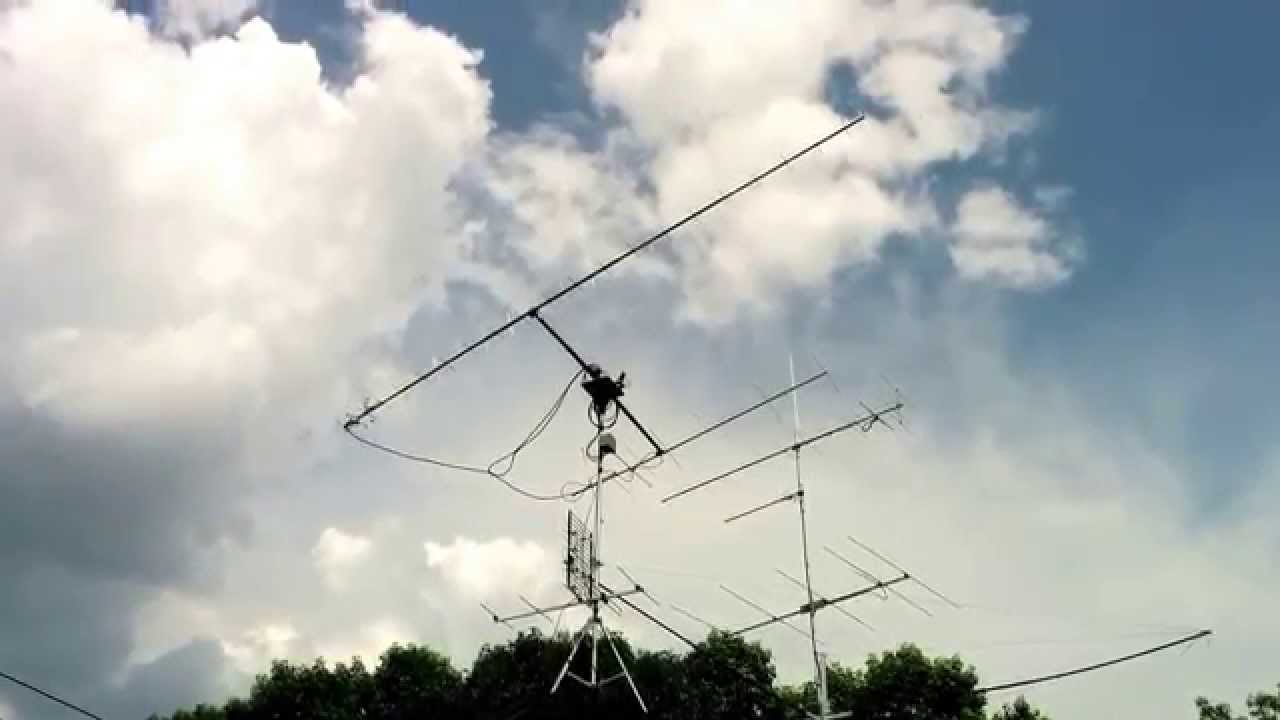 AE0MT satellite tracking antenna system