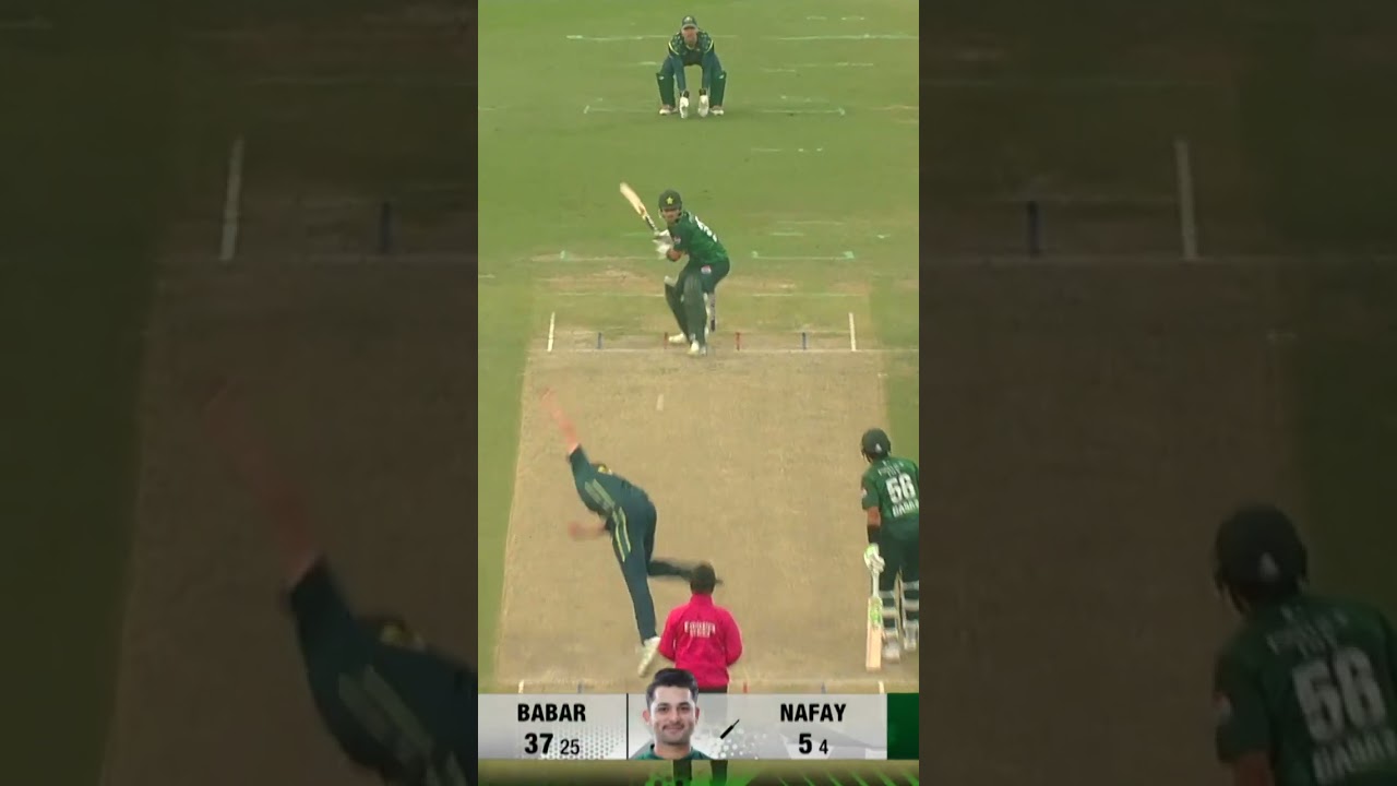 4️⃣and then6️⃣! Young gun Khawaja Nafay punishes Cameron Green 🚀 #PAKvAUS MJ1K