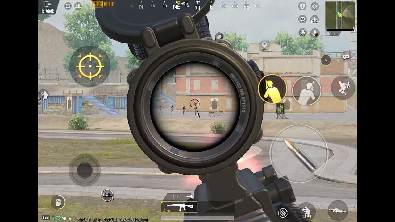 YENİ HASSASİYET AYARIM TDM DE ORTA UZAKLIKDAN FULL HS 