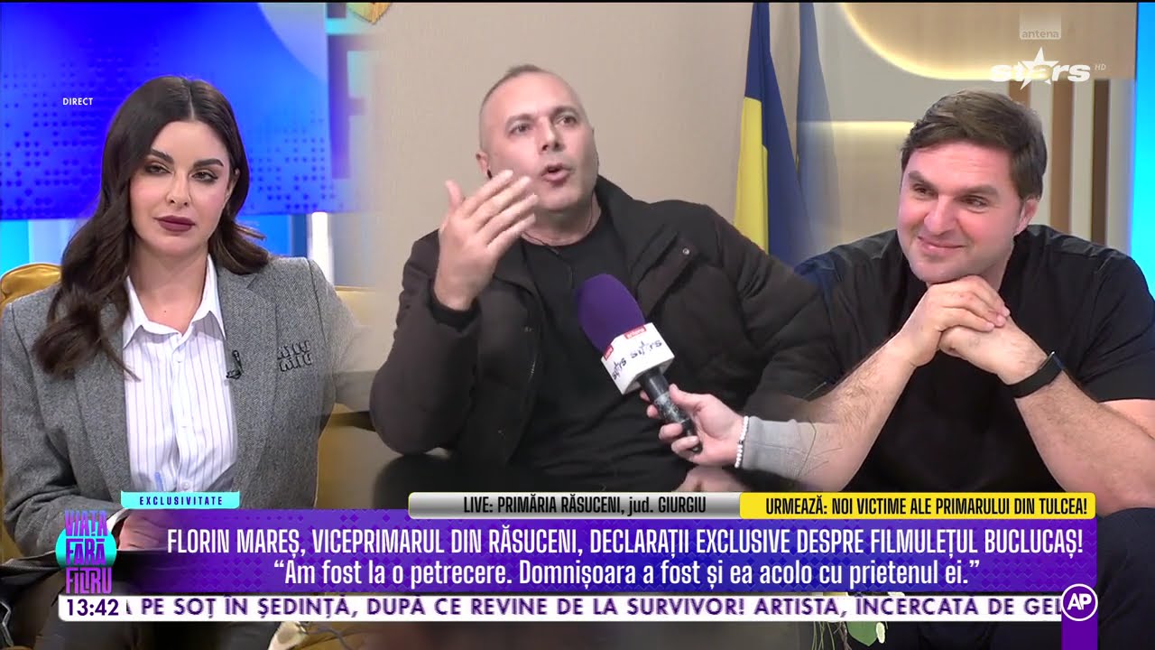 FLORIN MAREȘ, viceprimarul din Răsuceni, declarații exclusive despre filmulețul buclucaș!
