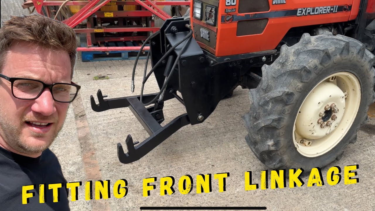 Fitting Front Linkage to my SAME 80 Explorer Tractor - It’s Mint 👌🏽