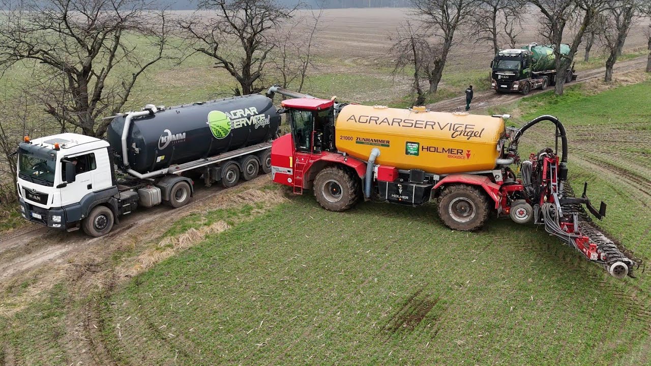 HOLMER Terra Variant 600 mit 15 Meter Schlitze / Agrarservice Engel / 4K