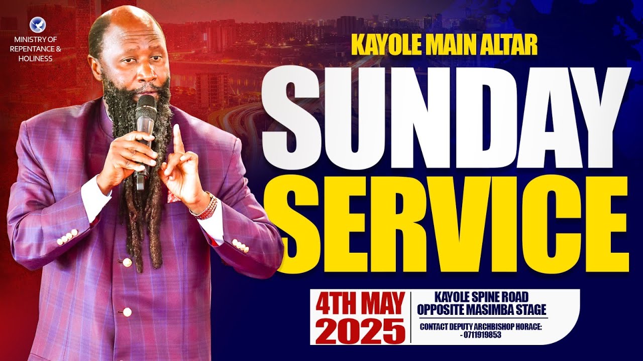 KAYOLE MAIN ALTAR || SUNDAY SERVICE || 4TH MAY 2025