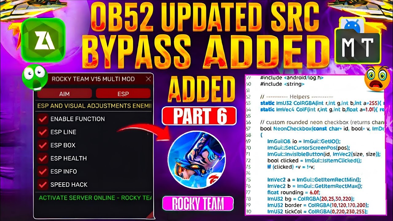 🤯😱 𝐎𝐁52  𝐀𝐍𝐓𝐈𝐁𝐀𝐍 𝐁𝐑𝐀𝐍𝐃 𝐍𝐄𝐖 𝐔𝐏𝐃𝐀𝐓𝐄𝐃 𝐒𝐑𝐂 𝐑𝐎𝐂𝐊𝐘 𝐓𝐄𝐀𝐌 𝐖𝐈𝐓𝐇 𝐏𝐀𝐈𝐃 𝐋𝐎𝐀𝐃𝐄𝐑 𝐁𝐘𝐏𝐀𝐒𝐒 | 𝐏𝐀𝐑𝐓 6 | 𝐑𝐎𝐂𝐊𝐘 𝐓𝐄𝐀𝐌 💀