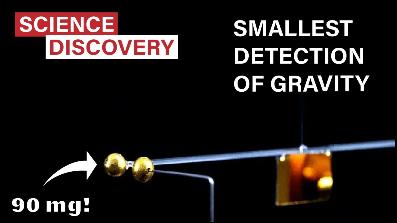 How scientists measured the smallest gravitation force