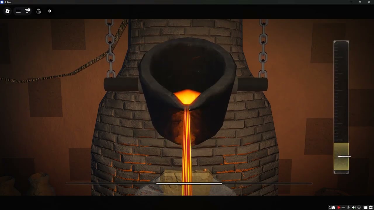 playing the forge