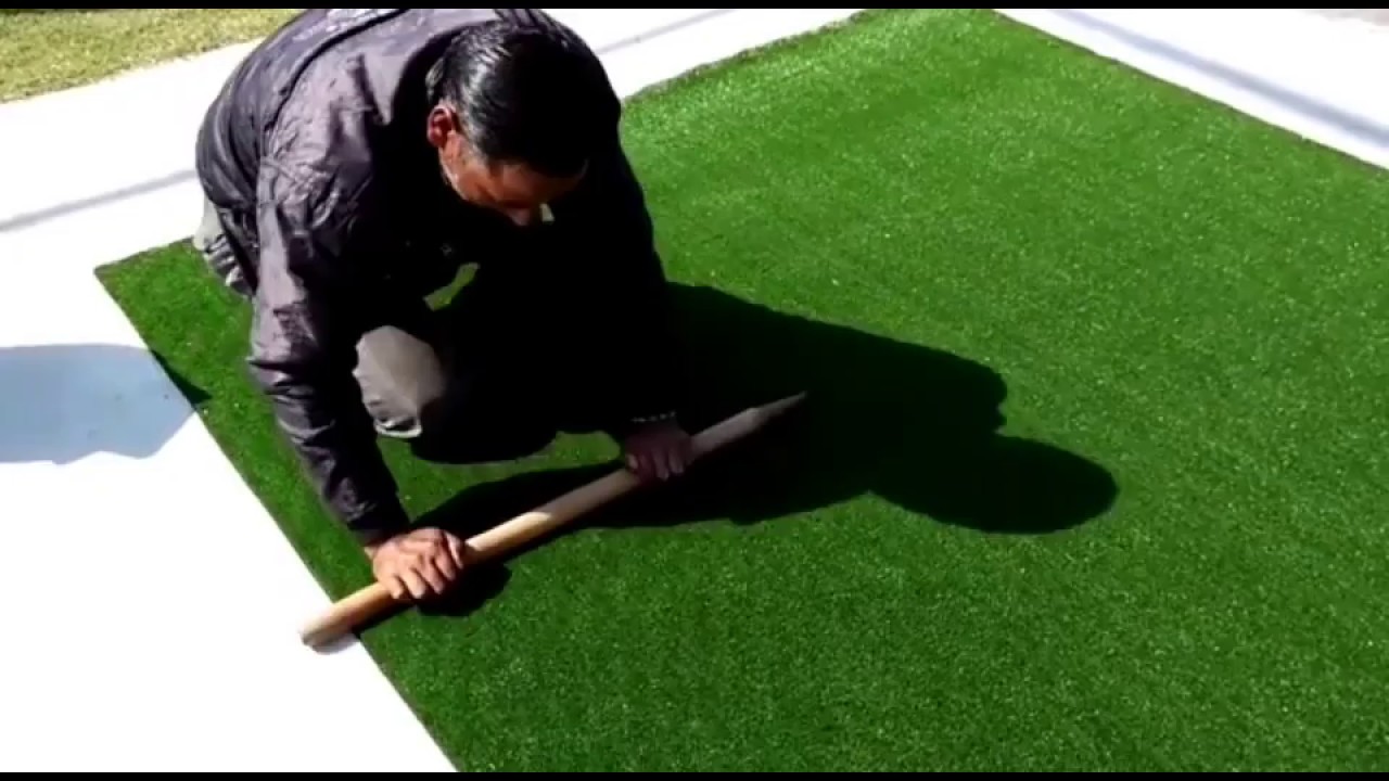 Ae Cricket Artificial Turf Pitch Installation