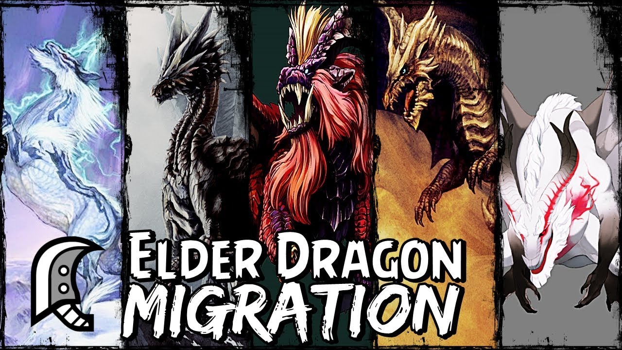 ┌MH4U┘ CQ: Elder Dragon Migration || Kirin, Kushala, Teostra, Rusted Kushala, White Fatalis