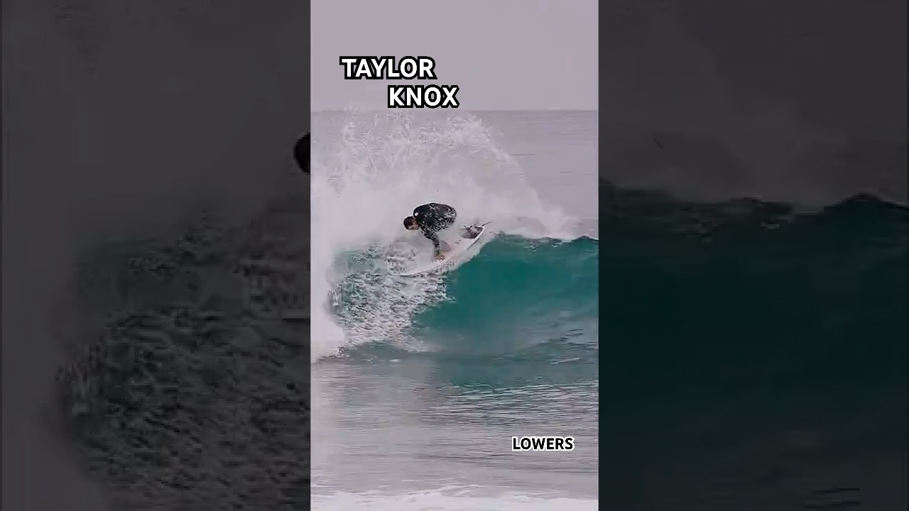 TAYLOR KNOX #lowers #backside #southswell #trestles #surf ##wsl #surfer #taylorknox #waves