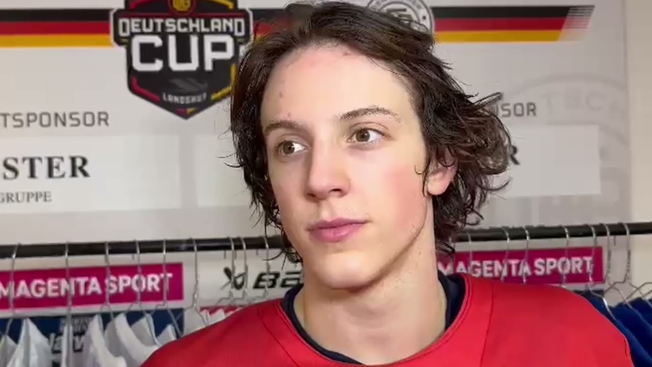 Deutschland Cup: Teamchef Roger Bader & Stürmer Vinzenz Rohrer nach dem Debakel gegen die Slowakei