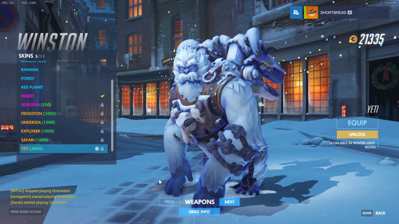 Overwatch: All Christmas Skins, Highlight Intros, Emotes, Victory Poses and Voice lines