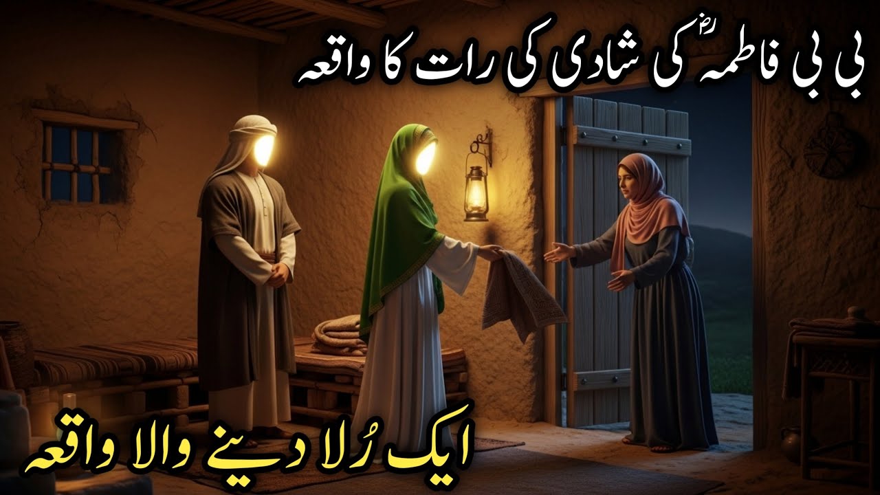 Bibi Fatima Ki Shadi ki Raat ka waqia | Bibi Fatima ka rula deny wala waqia | Ruhe Qissa 