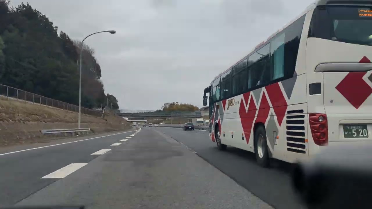 車載カメラ 常磐自動車道 土浦北インター→水戸インター Car drive camera Japan Expressway #automobile