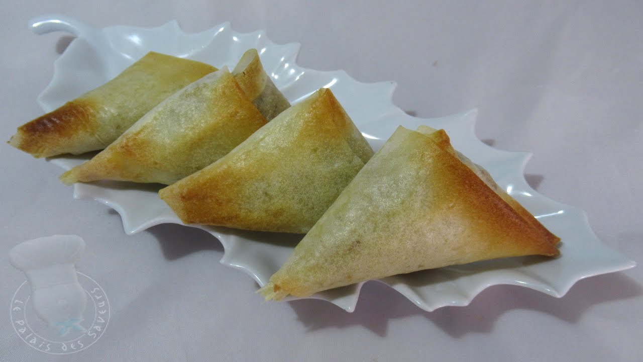Recette de samoussas thon Boursin