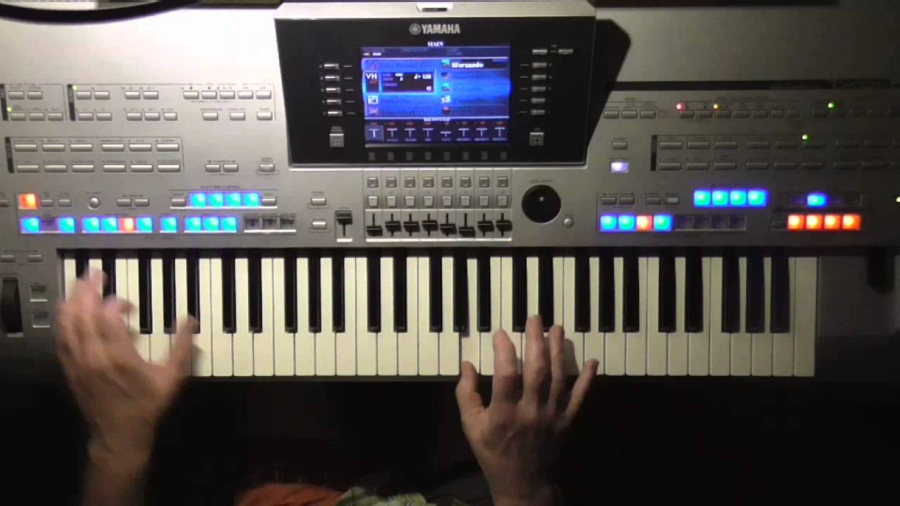 Born To Be Alive - P. Hernandez, Instrumental Cover auf Yamaha Tyros