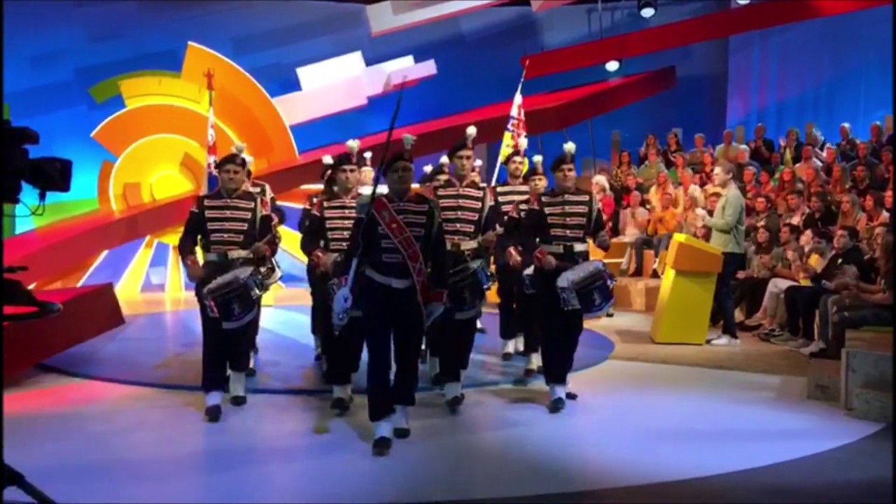 Opnamens ''Ondertussen in Nederland'' -  St. Severinus Grathem