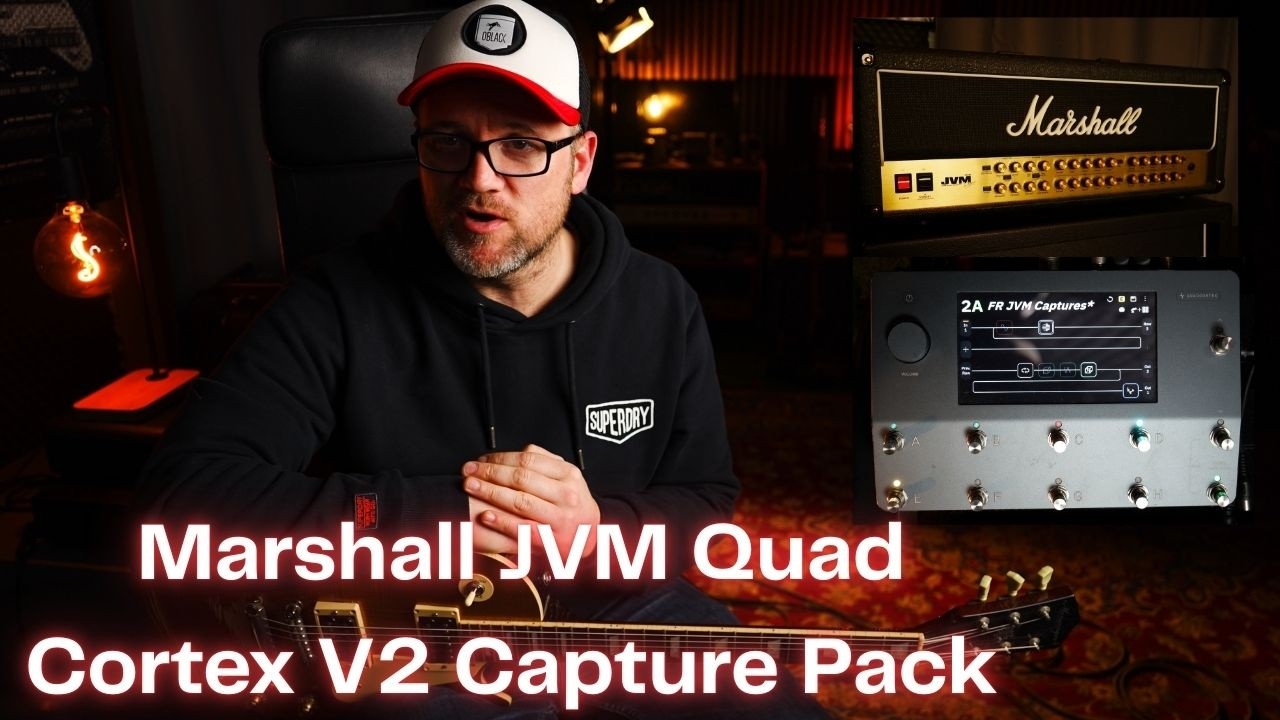 Пакет захвата Marshall JVM 410 Quad Cortex V2 (48DI)
