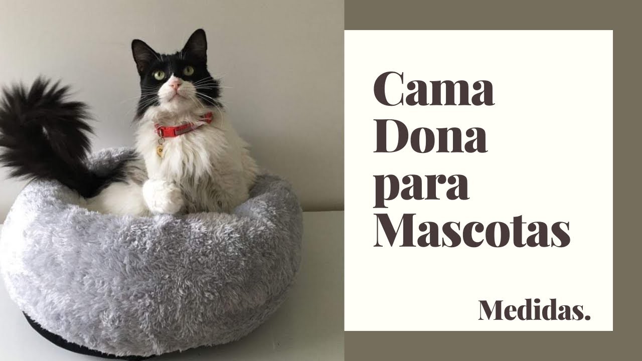 Como coser una cama para mascotas / patrones