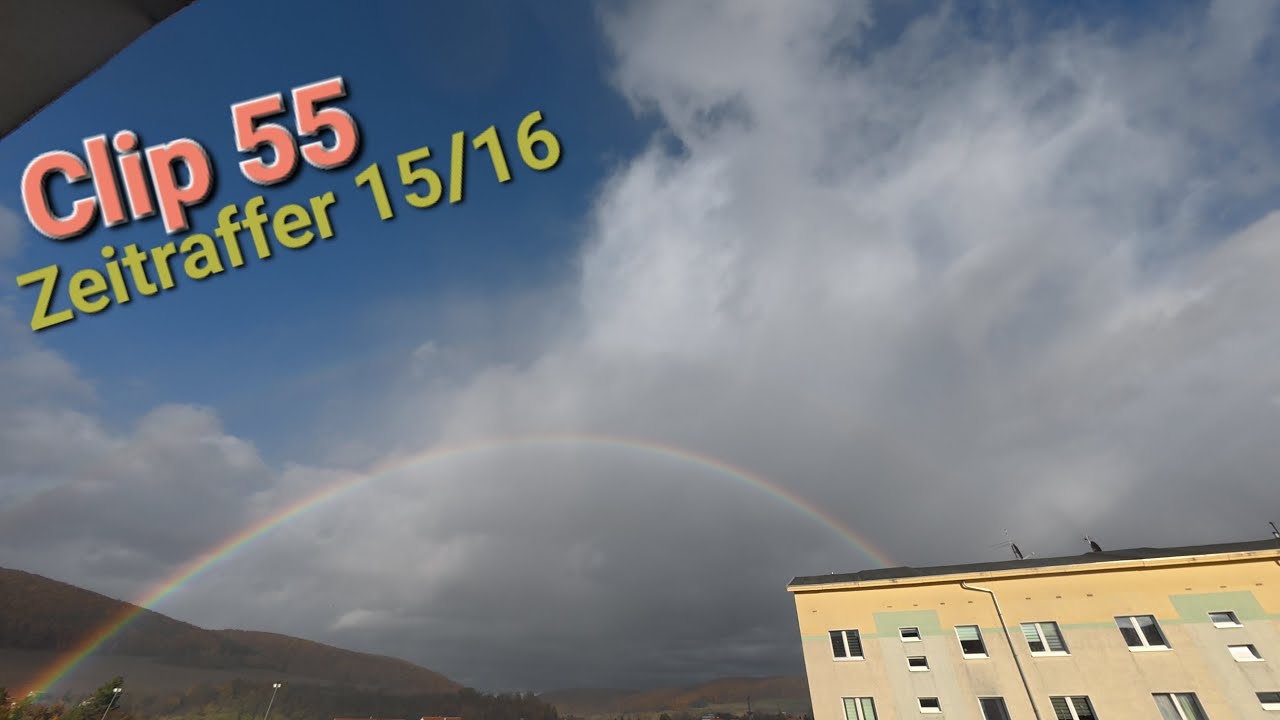 Sonne Fallstreifen Regenbogen Wetter 55/ZR 15/16 Musik:Francis Lai - Scène d'amour/Melissa/Générique