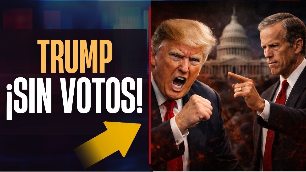 Líder Republicano DESAFÍA a Trump pese a PRESIÓN total