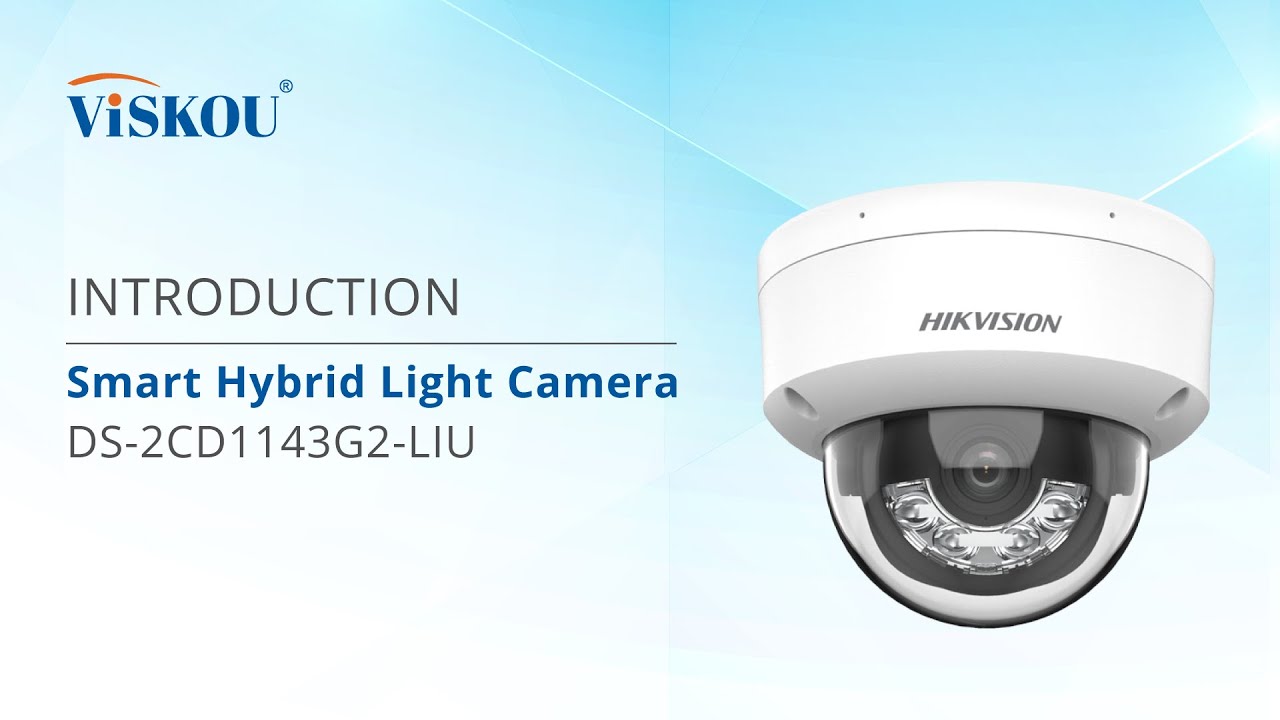 INTRODUCTION : Hikvision Smart Hybrid Light Camera CCTV (DS-2CD1143G2-LIU)