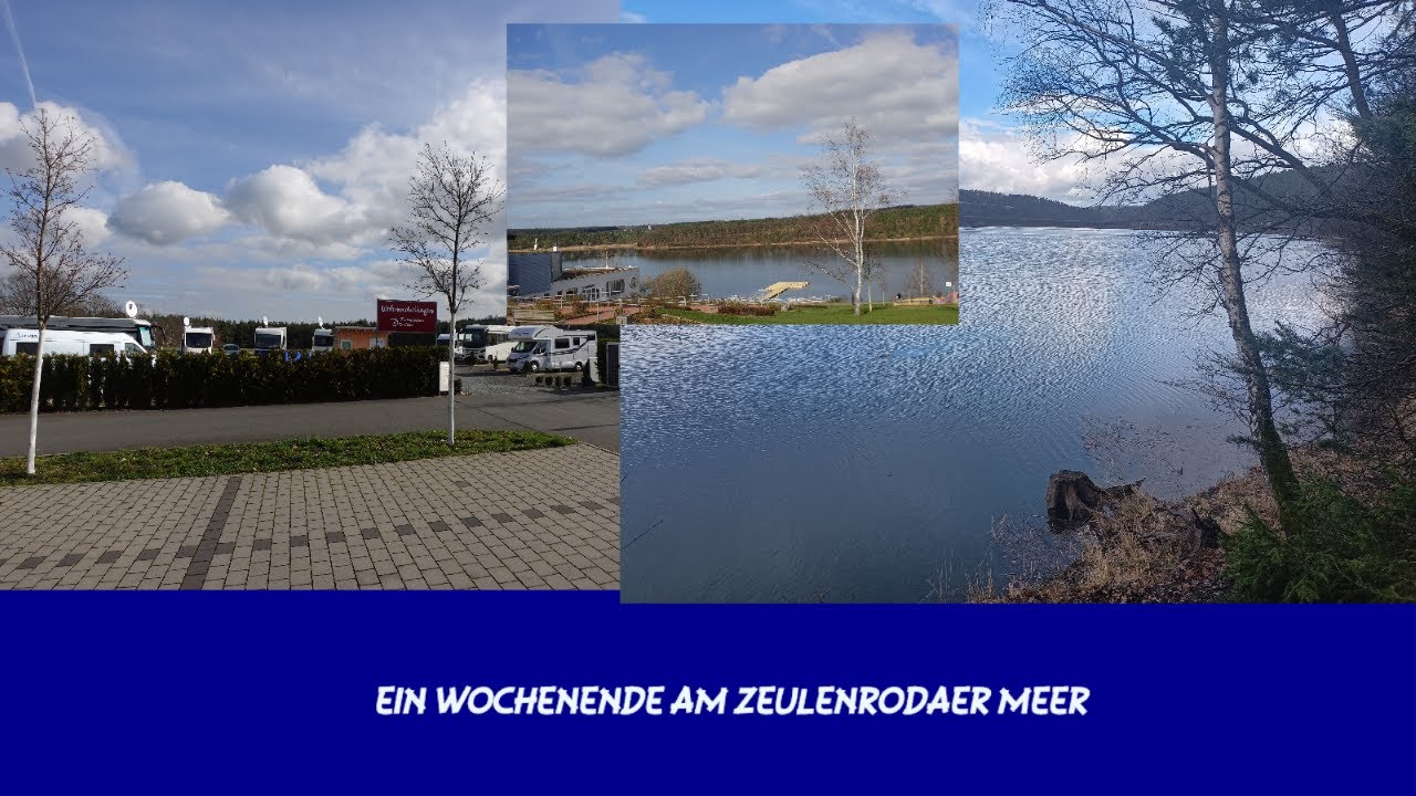 Ein Wochenende auf dem Stellplatz am Zeulenrodaer Meer