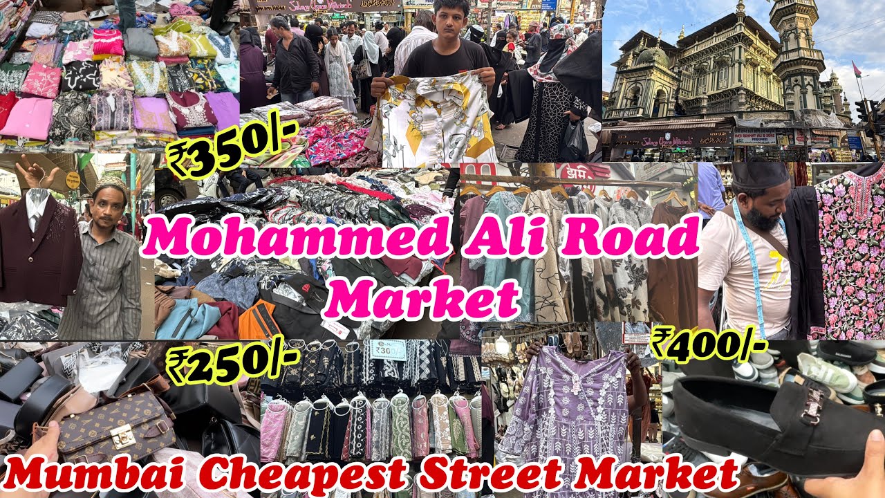 Mohammad Ali Road Market | Mumbai Ka Sabse Sasta Market 🛍️ | Affordable Fashion & Accessories ✨