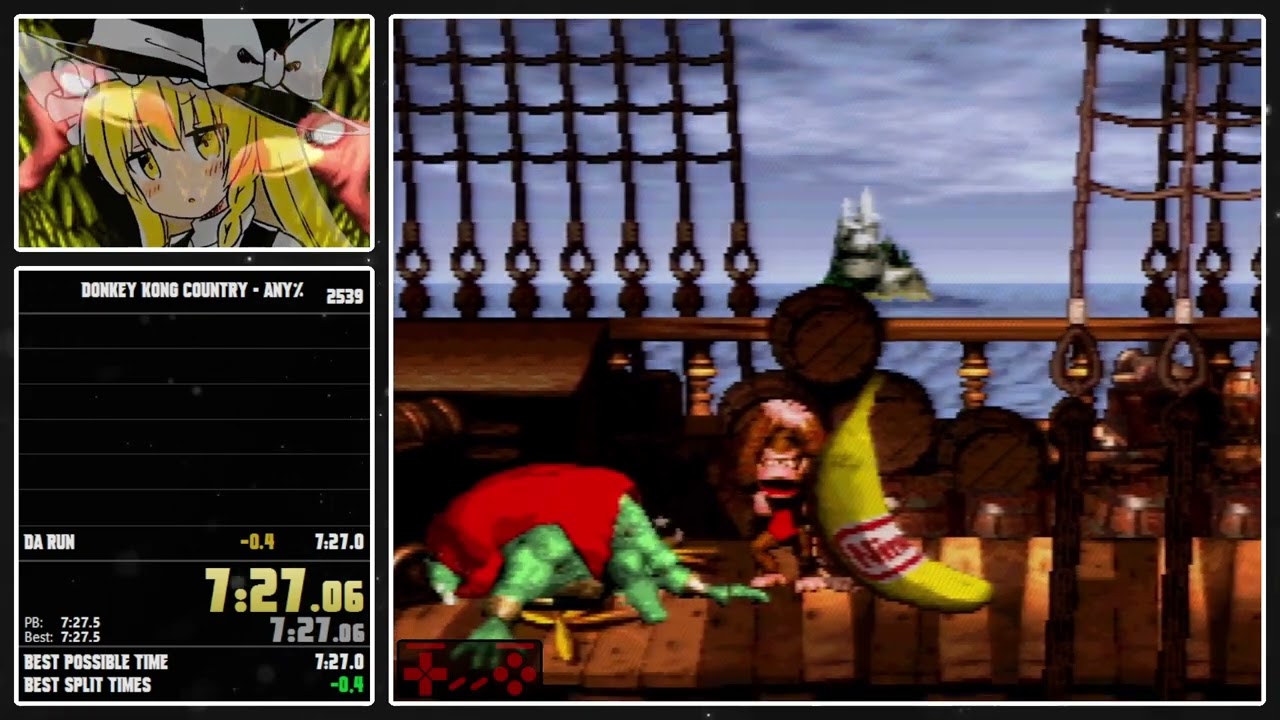 Donkey Kong Country: Any% - 