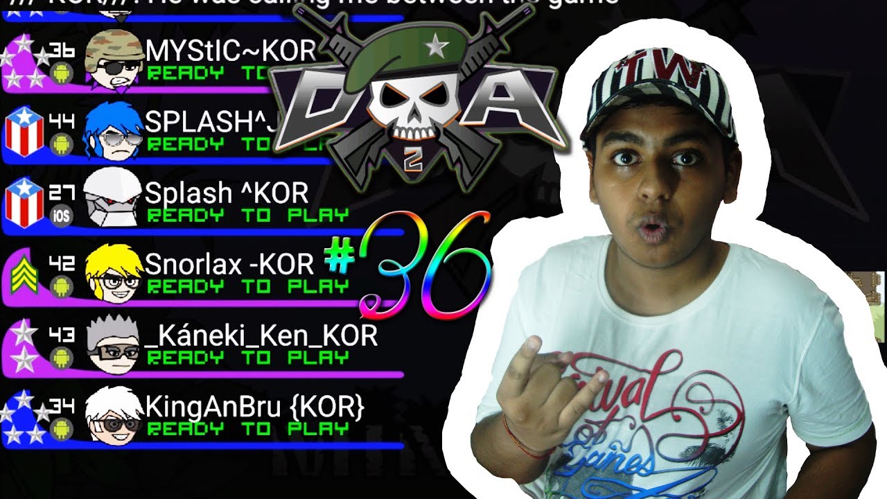 Mini Militia Launching My Own Clan [ KOR ] + New Controls !! | Doodle Army 2: Mini Militia #36