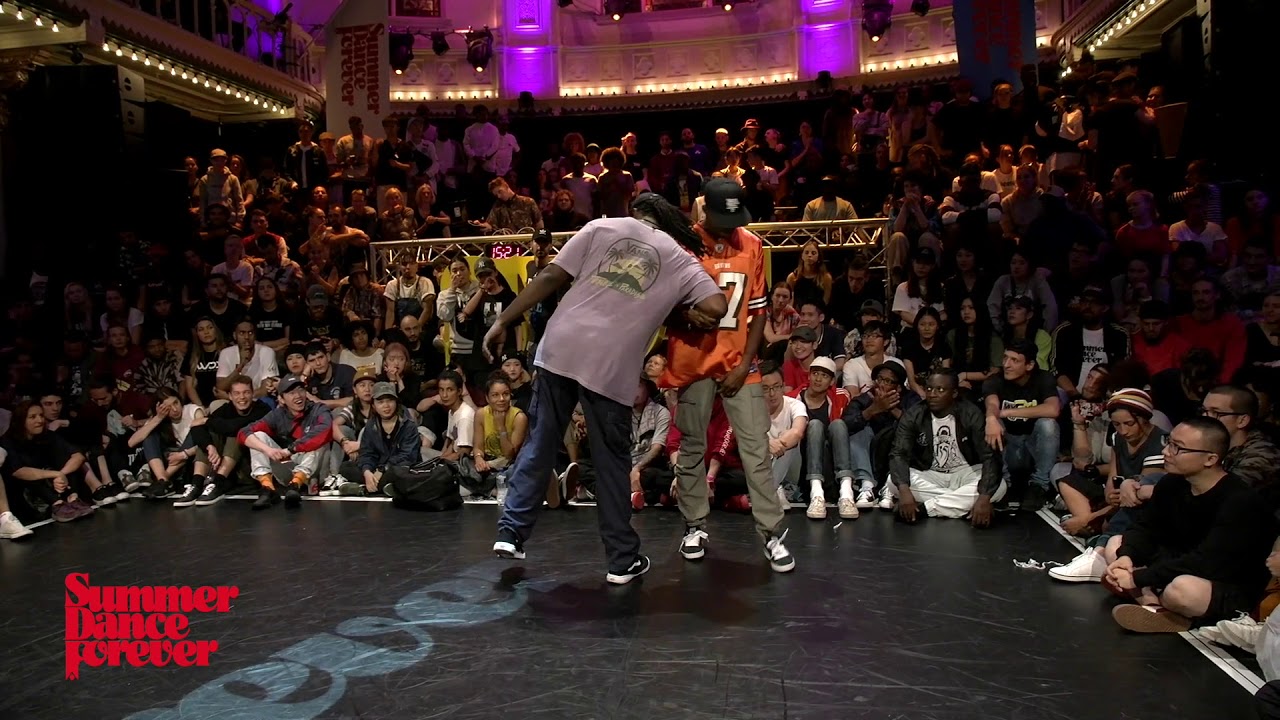 MonstaPop vs J Style 1ST ROUND BATTLES Popping Forever - Summer Dance Forever 2017