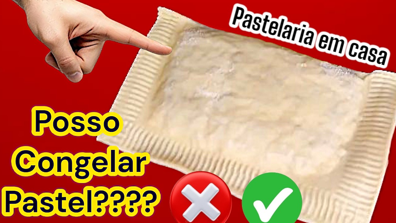 Pode congelar pastel para vender ? Te mostro o jeito certo.