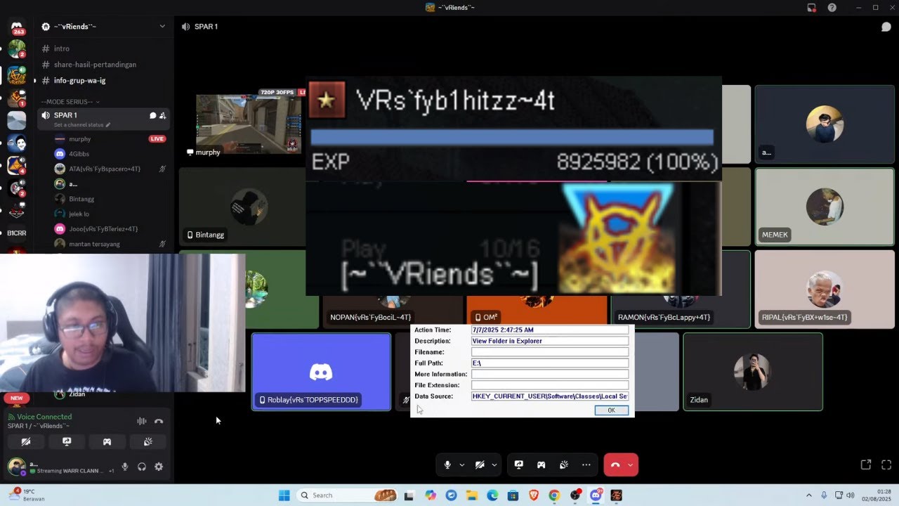 TERJADI LAGI CIT PADA SAAT FRIENDLY MATCH WAR CLAN , PADA SAAT DI TV MALAH GANTI PC MEMBER |VRiends|