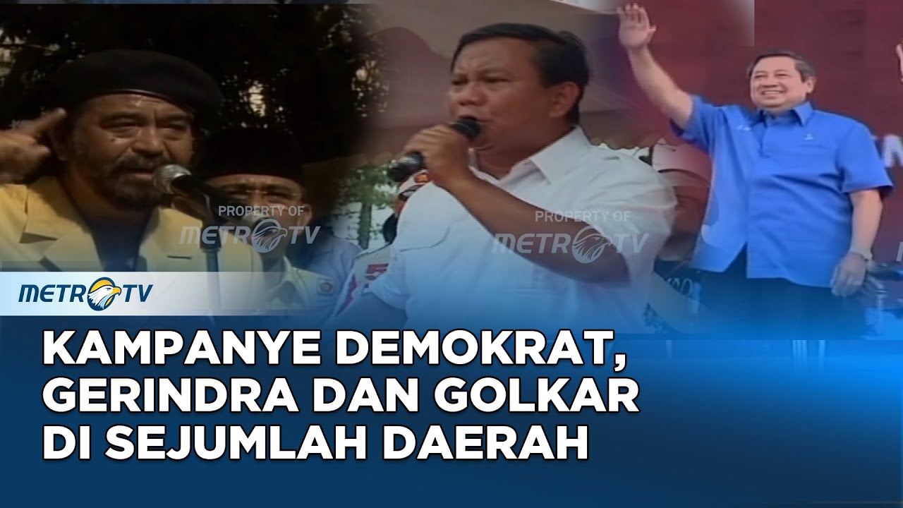 Kampanye Demokrat Gerindra, Golkar, Hanura, dan PKS di Berbagai Daerah Dok. 2009