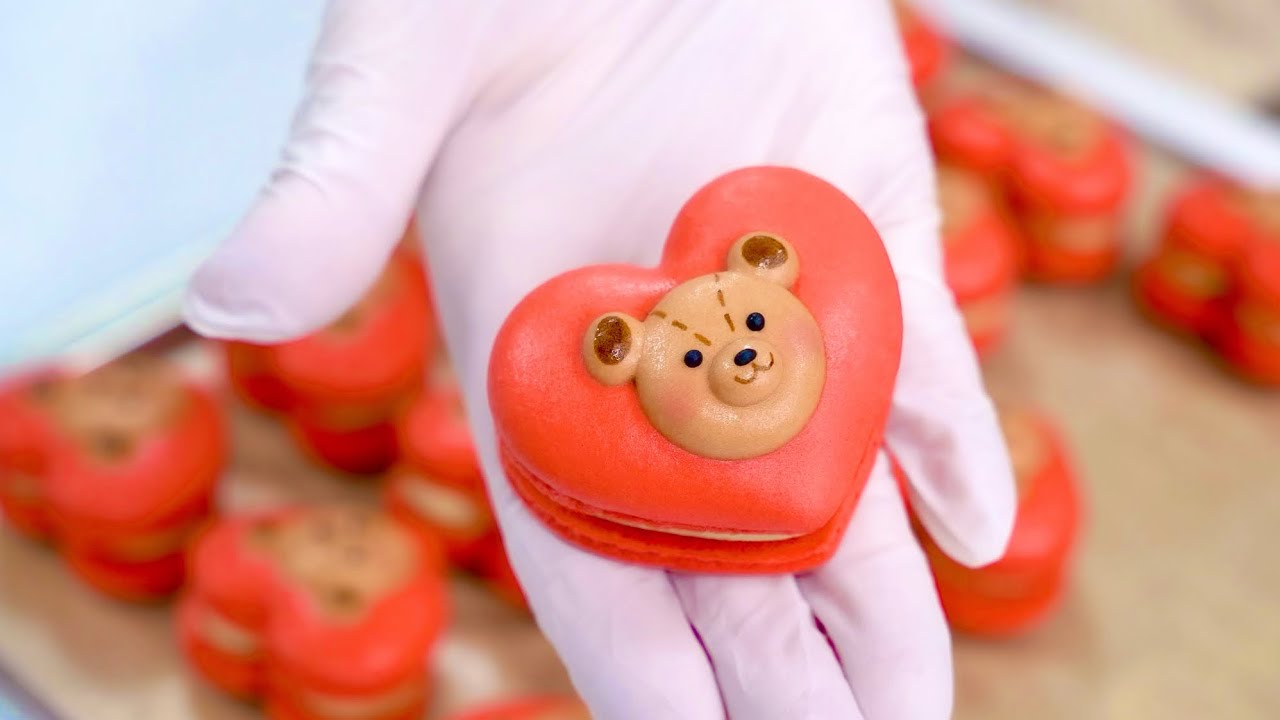 Bears in love, Macarons [SUGAR BEAN]