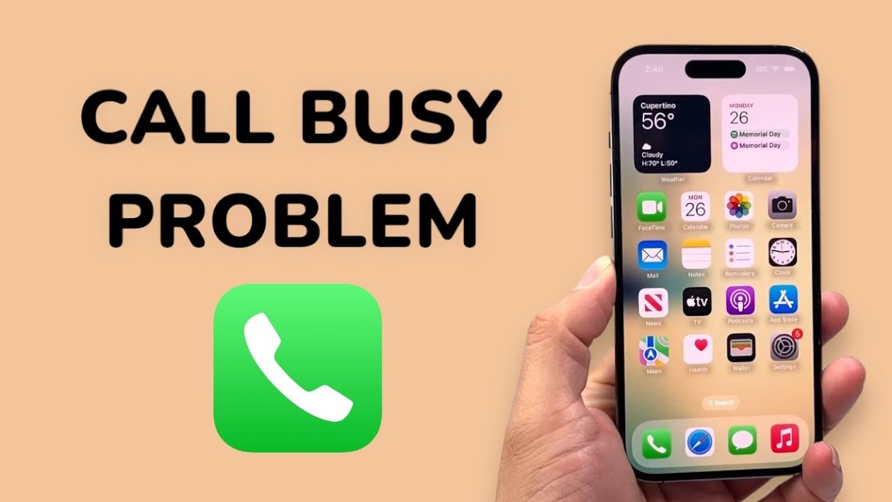 Incoming Call Busy Problem On iPhone (FIXED)