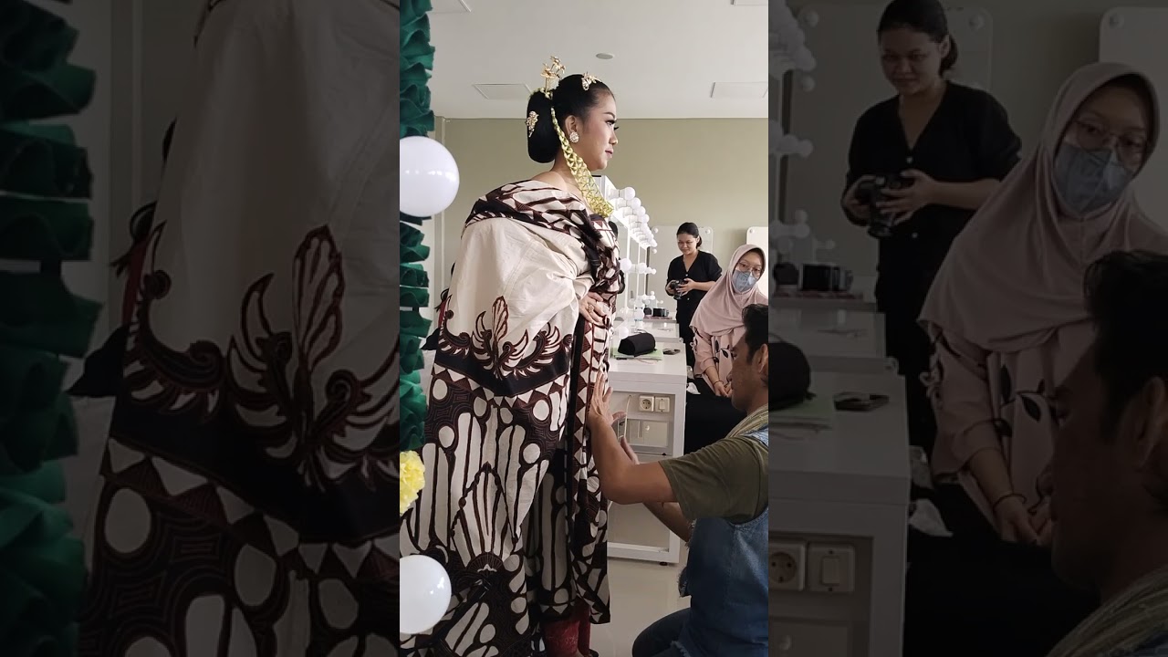 Busana Dodot Ageng Ngumbar Kunco Solo Putri oleh Pak Bagus