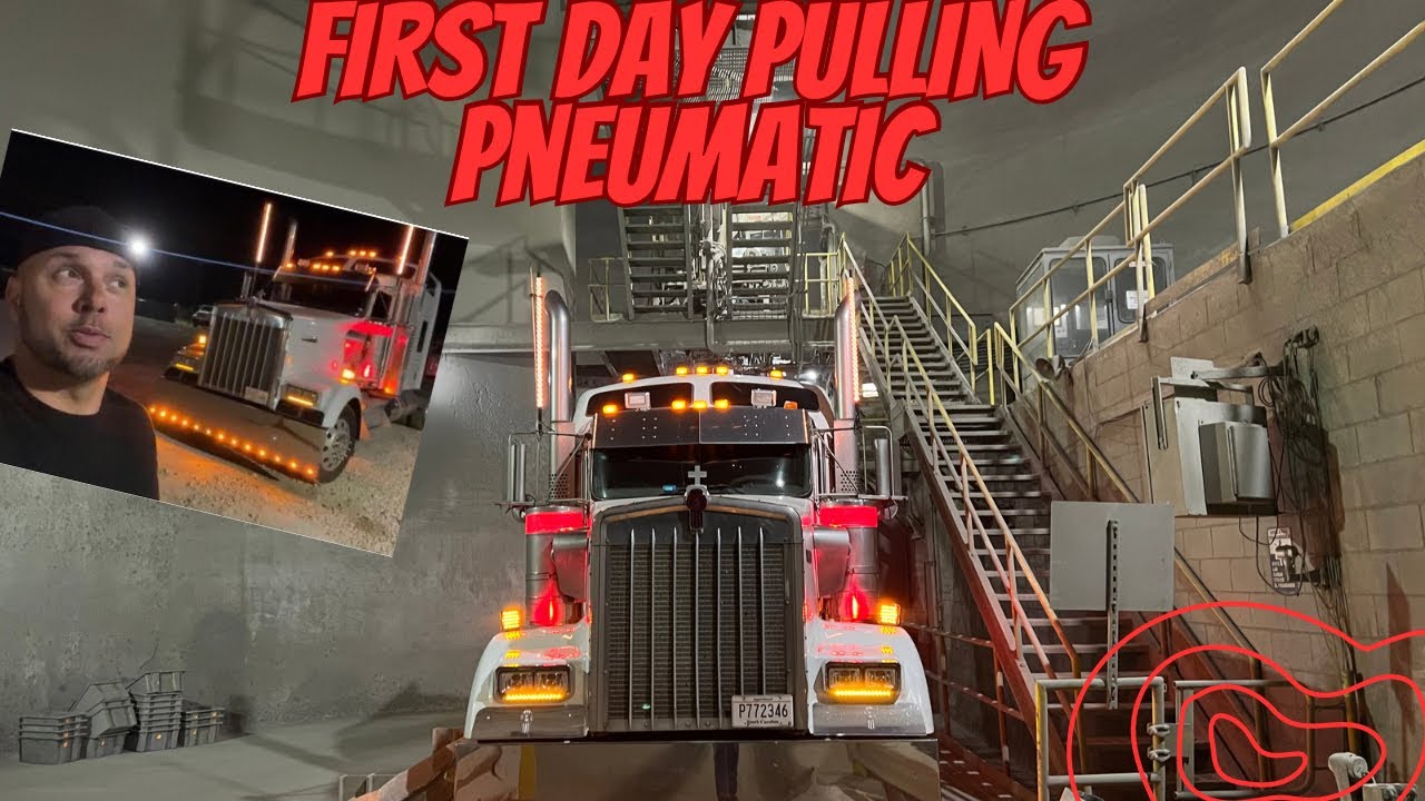 FIRST Day On the JOB !! New Industry Truck Driver ROOKIE !!