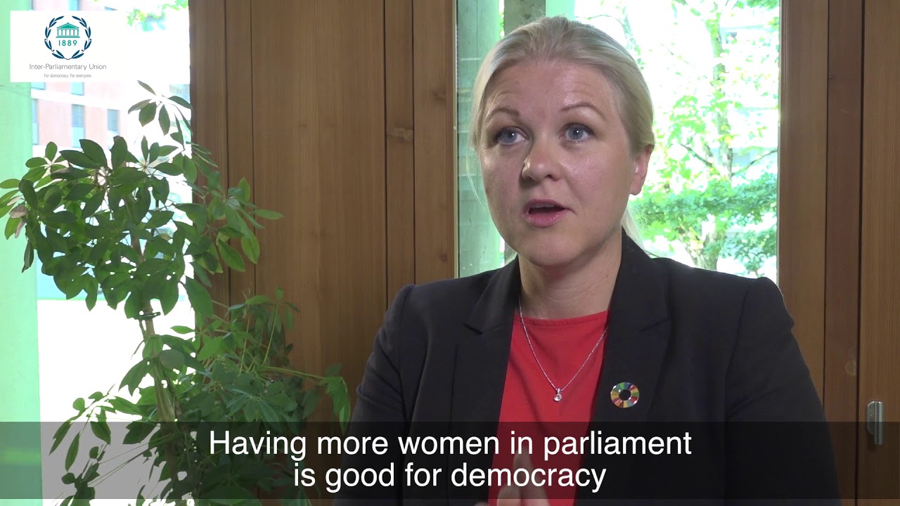 Int&rsquo;l Day of Parliamentarism: Ulrika Karlsson, Pres., IPU Women MPs Bureau & Swedish Parliamentarian
