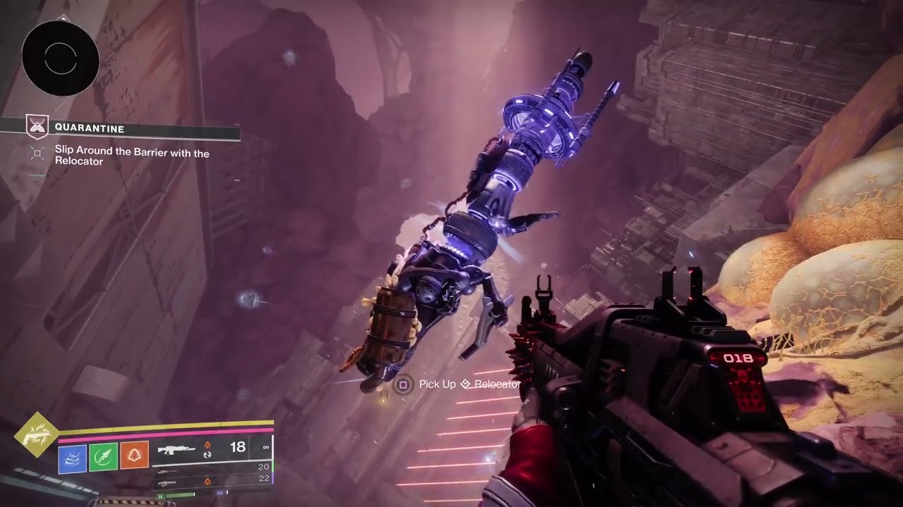Destiny 2 solar hunter  playing the edge of fate the end of the story (Part 5/14)