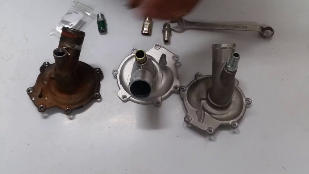 Conexão da carcaça da bomba de agua Fiat Palio Siena Strada Etorq