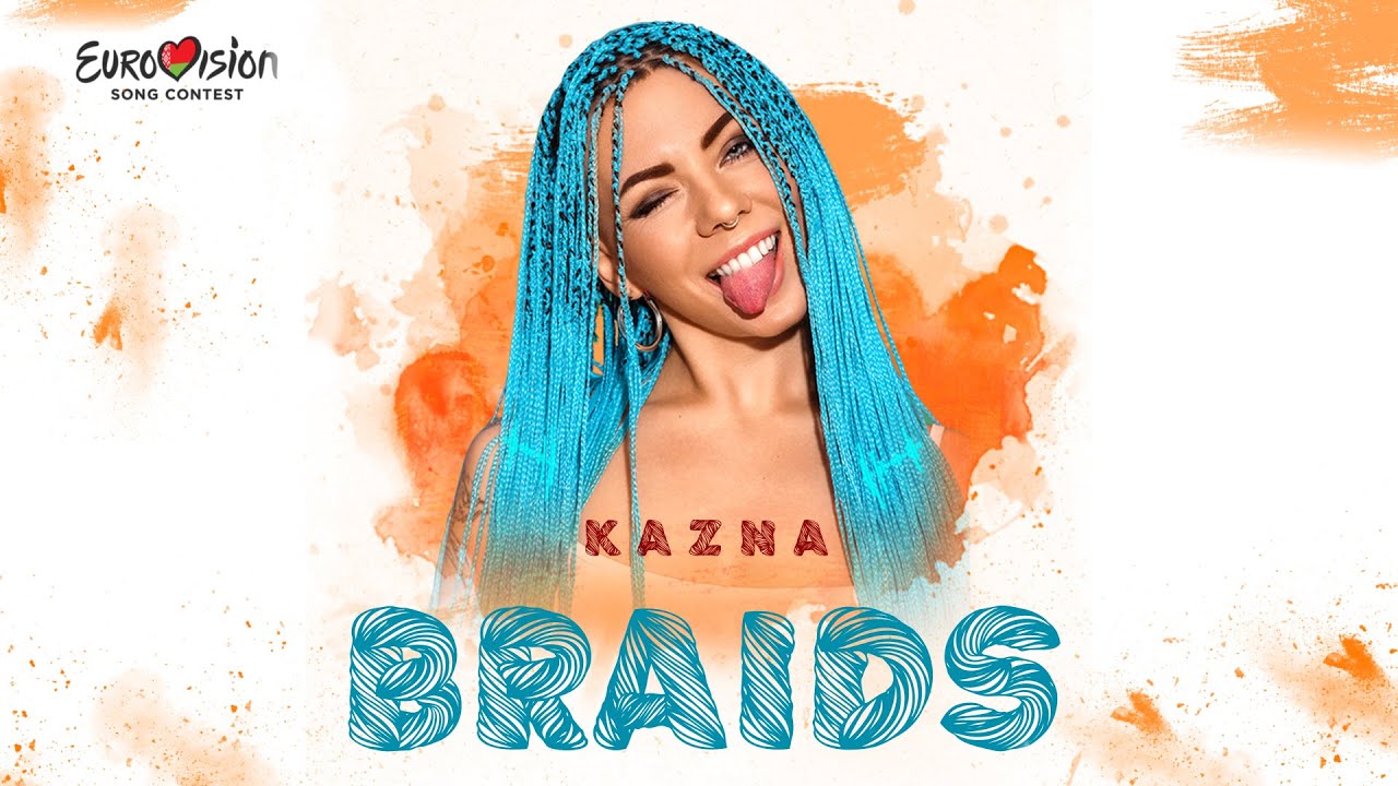 KAZNA - BRAIDS (Lyrics VIDEO) EUROVISION BELARUS 2021!!!