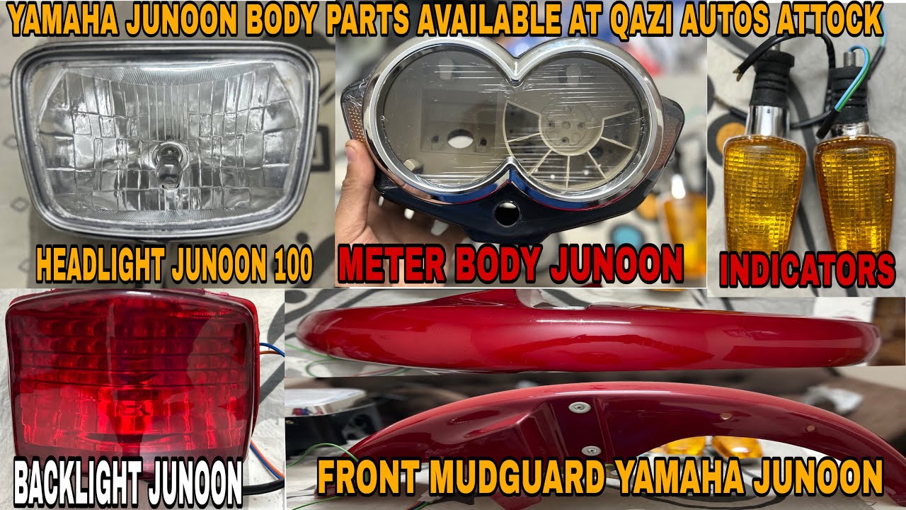 Yamaha JUNOON YD 100 Bodyparts Available | Yamaha JUNOON parts available | JUNOON parts  Available 